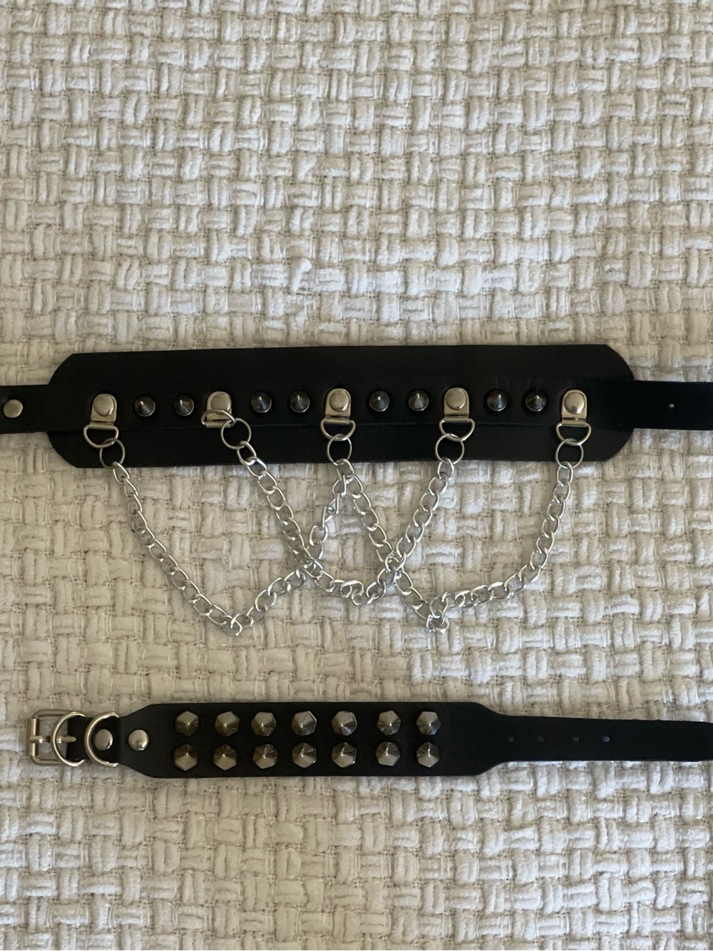 Dolls Kill choker/bracelet set